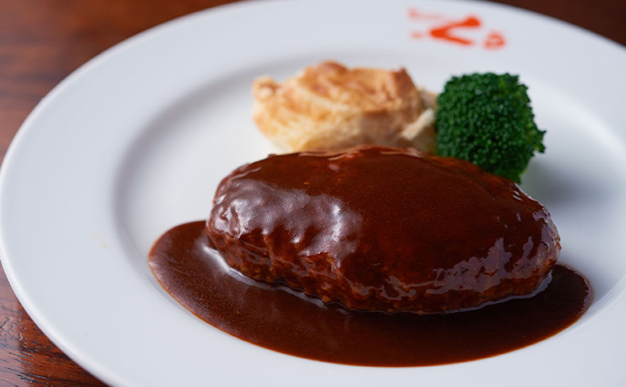 大豆入ハンバーグランチ